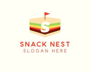 Sandwich Food Cafeteria logo design