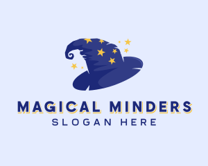 Wizard Witch Hat  logo design