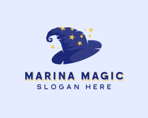 Wizard Witch Hat  logo design