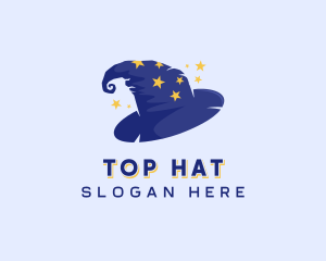 Wizard Witch Hat  logo design