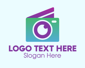 Photograph - Modern Disposable Camera logo design