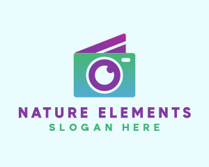 Modern Disposable Camera Logo