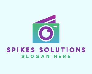 Modern Disposable Camera Logo