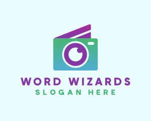 Modern Disposable Camera logo design