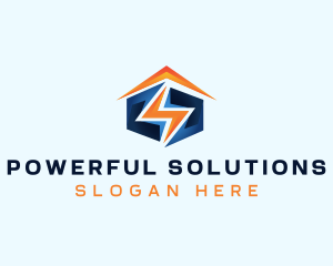 Home Electrical Utility logo design