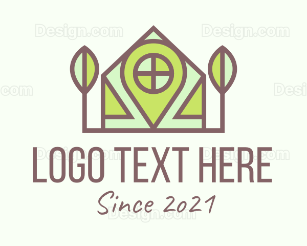 Eco House Location Logo