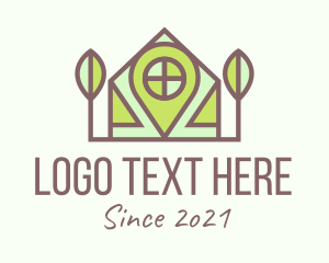 Eco House Location logo