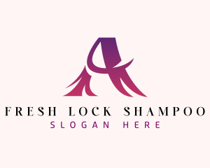 Hair Salon Letter A logo