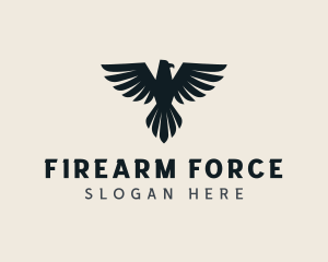 Military Eagle Bird logo design