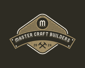 Hammer Builder Repair logo design