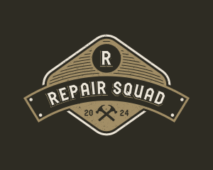 Hammer Builder Repair logo design