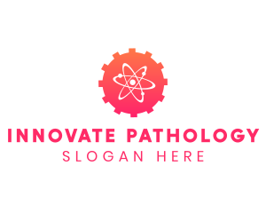 Science Innovation Engineering Cog logo design