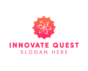 Science Innovation Engineering Cog logo design