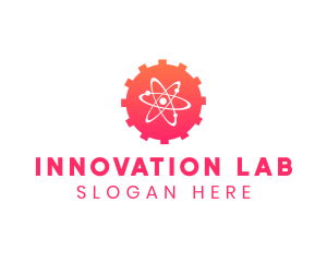 Science Innovation Engineering Cog logo design