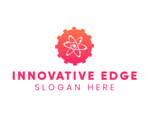 Science Innovation Engineering Cog logo design