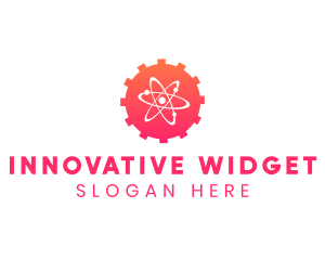 Science Innovation Engineering Cog logo design