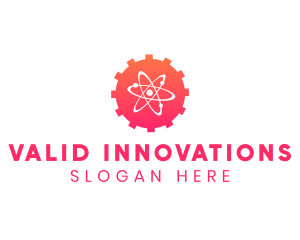 Science Innovation Engineering Cog logo design