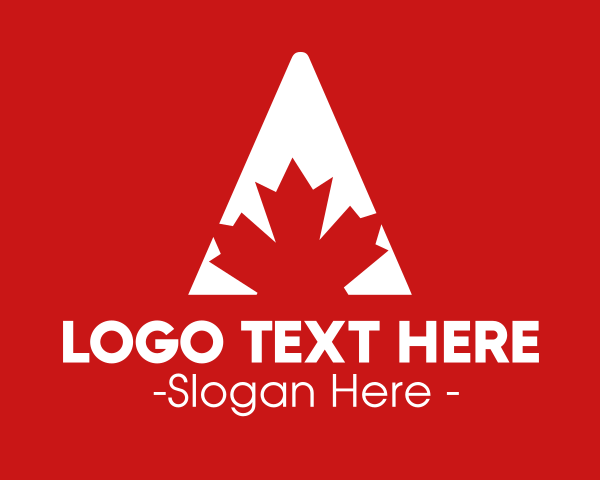 Red Triangle logo example 2