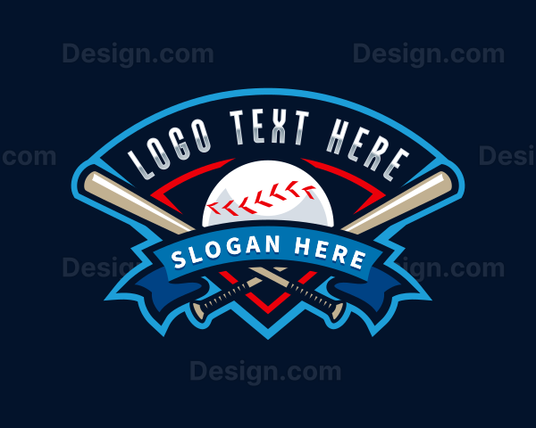 Baseball League Sport Logo