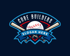 Baseball League Sport  logo design