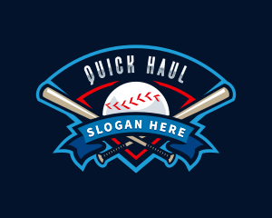 Baseball League Sport  logo design