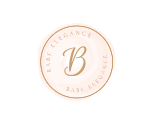 Beauty Watercolor Brand logo design