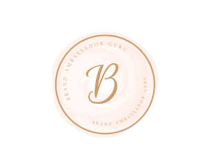 Beauty Watercolor Brand logo design