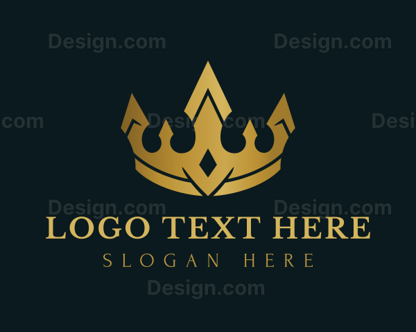 Gold Royal Crown Logo