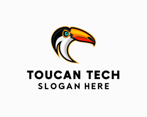 Toucan Bird Gamer logo design