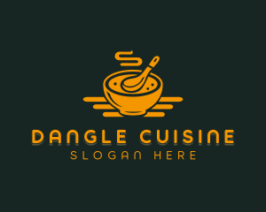 Soup Spoon Bowl logo design