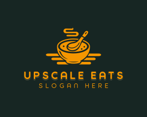 Soup Spoon Bowl logo design