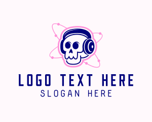 Skull Headphones Broadcaster logo