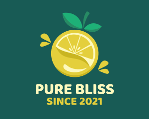 Lime Juice Extract logo design