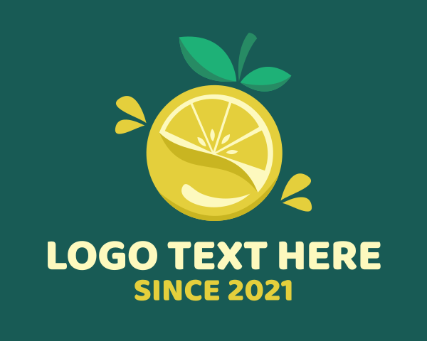 Lemon logo example 4