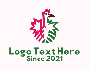 Poultry - Minimalist Chicken Poultry logo design