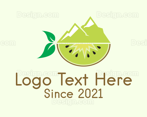 Mountain Kiwi Fruit Logo