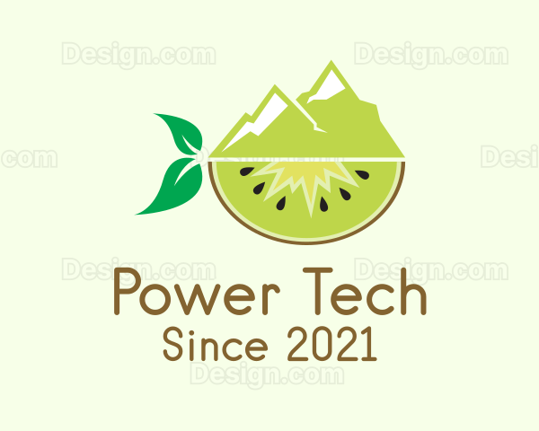 Mountain Kiwi Fruit Logo