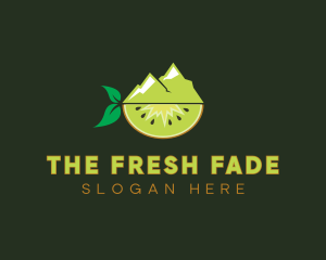 Organic Mountain Kiwi logo design