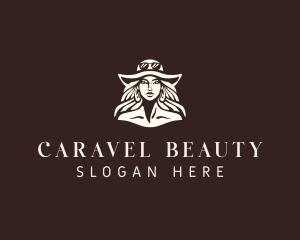 Woman Couture Beauty Fashion logo design