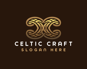 Celtic Knot Letter C logo design