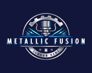 Metal Laser Fabrication logo design