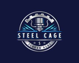 Metal Laser Fabrication logo design