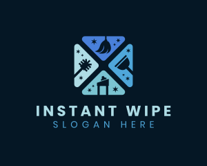 Toilet Cleaner Disinfection logo design