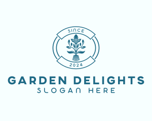 Garden Plant Landscaping logo design