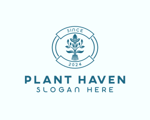 Garden Plant Landscaping logo design