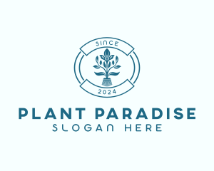 Garden Plant Landscaping logo design