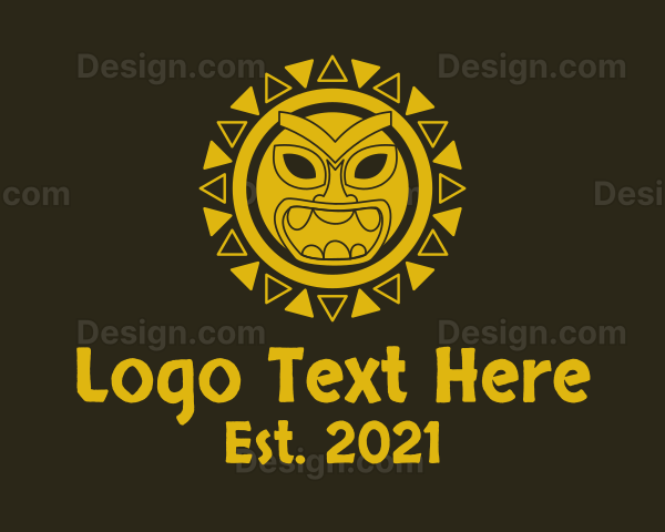 Tribal Aztec Relic Logo