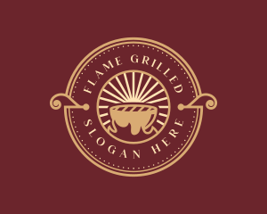 Barbecue Grill Gastropub logo design