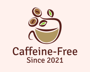 Organic Coffee Latte  logo design