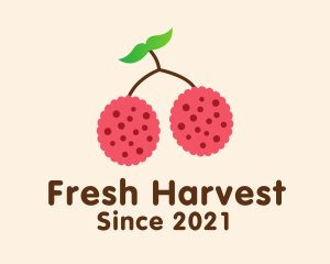 Raspberry Fruit Grocery logo